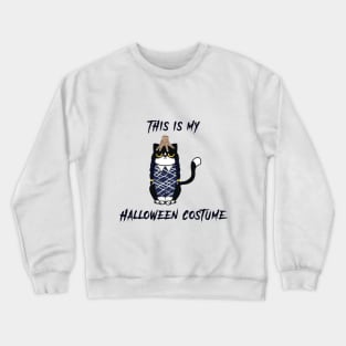 This is my Halloween Costume [Weds Addams] Crewneck Sweatshirt